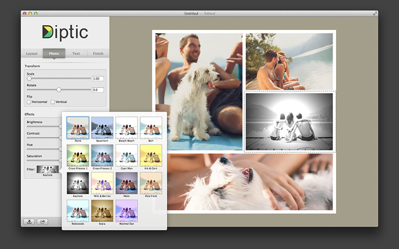 simple photo editor mac